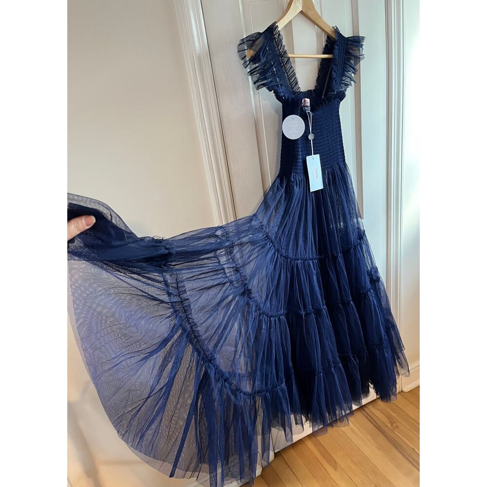 NWT Hill House Navy Tulle Ellie Nap Dress Small - ✨ Collector’s Edition 2024 ✨ - Picture 6 of 12